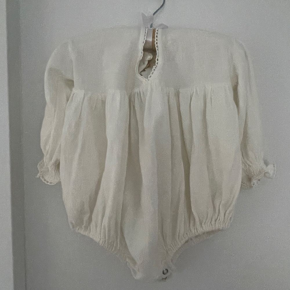 NOELLE ROMPER - WHITE